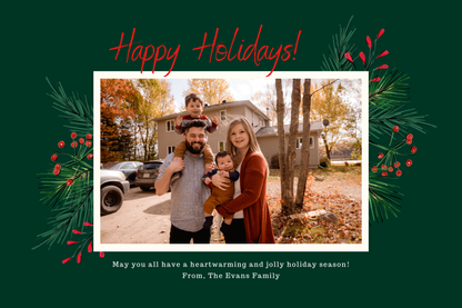 Holiday Card Design Bundle (3 Designs)